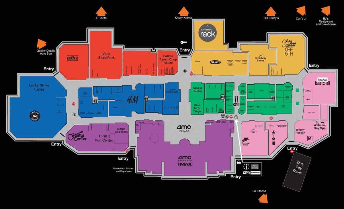 bản đồ của Philadelphia mills