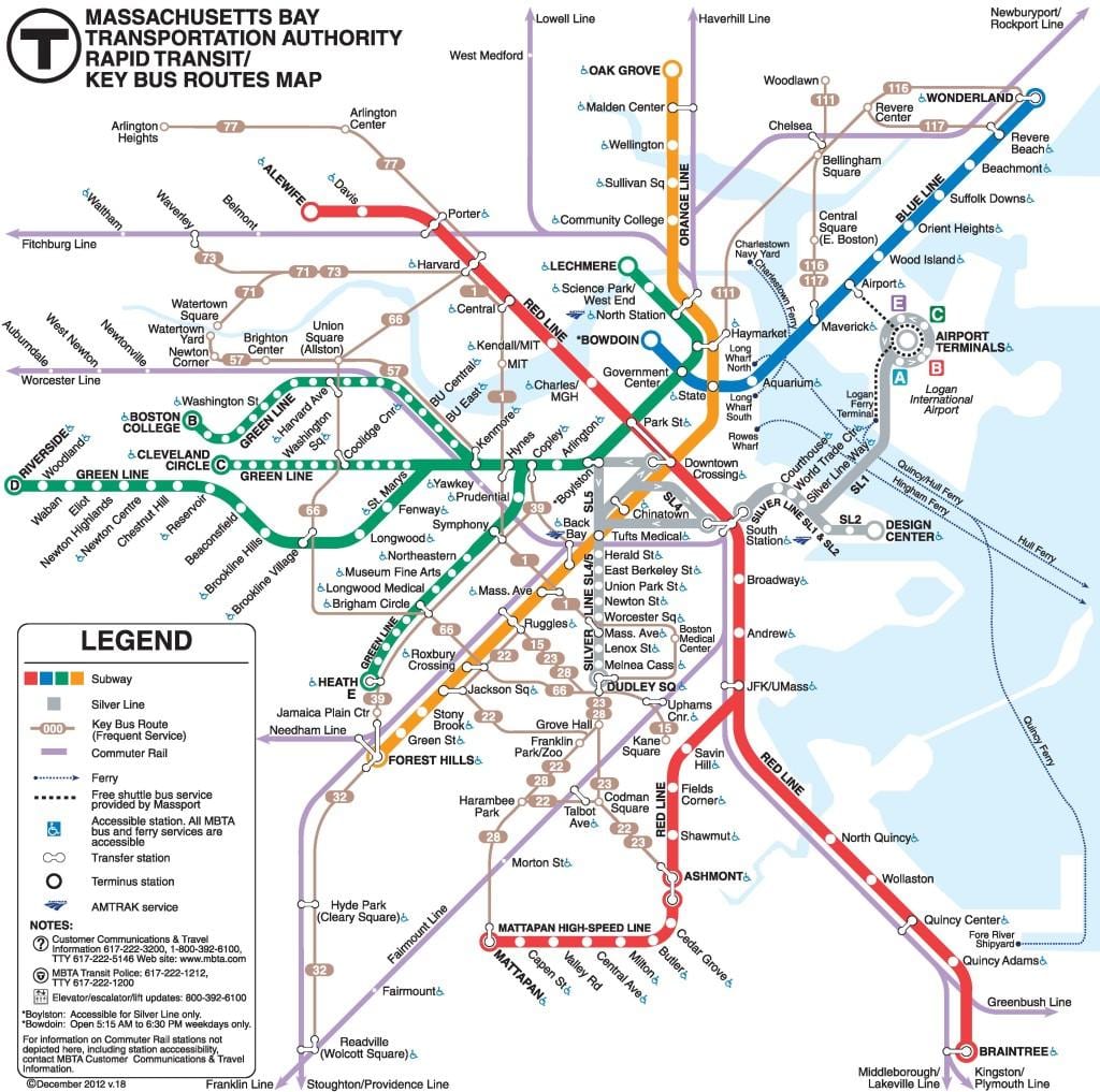 Philadelphia giao thông công cộng bản đồ