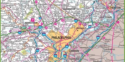 Bản Đồ Philadelphia
