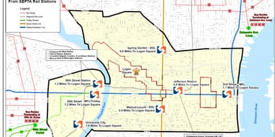 Bản đồ Philadelphia