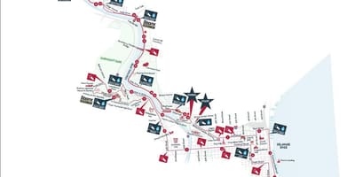 Philadelphia marathon bản đồ 2015