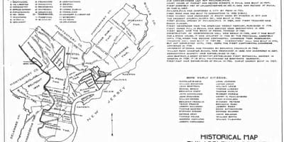 Philadelphia county bản đồ