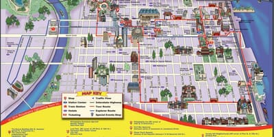 Philadelphia tham quan du lịch bản đồ