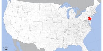 Philadelphia trên bản đồ