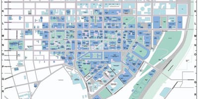 Bản đồ của upenn trường